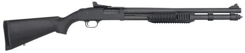 Mossberg 590 12 Ga, 3″ Chamber 20″ Barrel, Black, Adjustable Sights, 8rd
