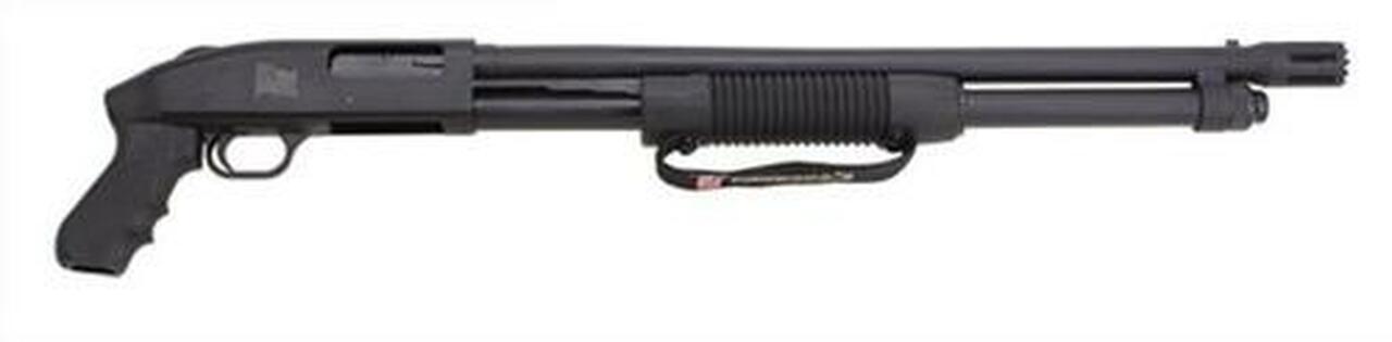 Mossberg 590 Cruiser, American Flag, 12 GA 23″ Stand Off Brake, 8 Shot