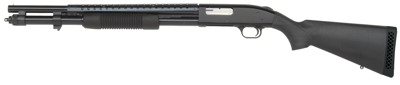 Mossberg 590 Left Hand Pump 12g 20″ Barrel Synthetic Stock 9rd