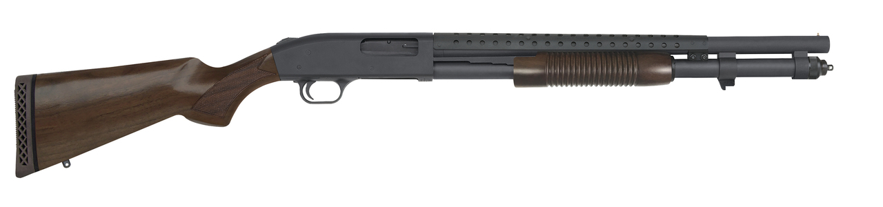 Mossberg 590 Retrograde Persuader 12 Ga, 20″ Barrel, 3″, Field Stock, Blued, 8rd