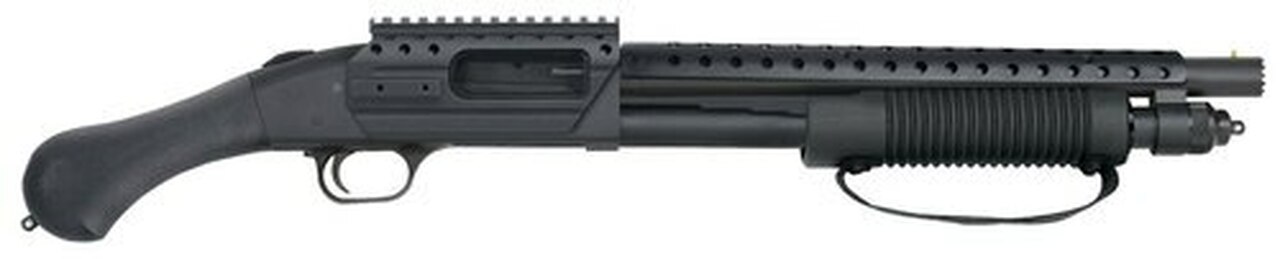 Mossberg 590 Shockwave SPX, 12 Ga, 14.375″, 3″, 5rd, Synthetic Black Raptor Grip