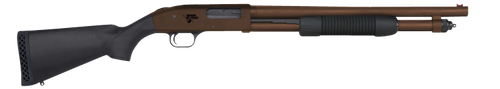 Mossberg 590 Thunder Ranch 12 Ga, 3″ Chamber 18.5″ Barrel, Patriot Brown Rec/Barrel, Black Furniture, 5rd