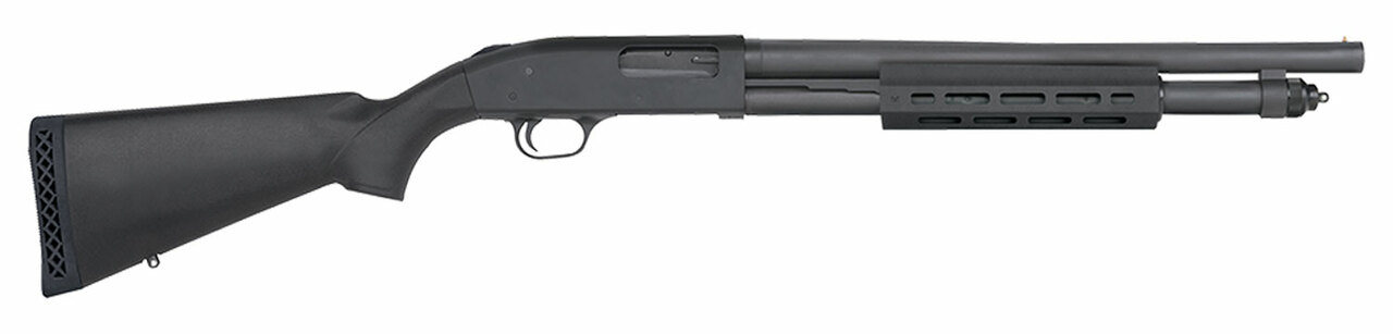Mossberg 590A1 12 Ga, 18.5″ Heavy Wall Barrel, 3″, M-LOK Forend, Black, 6rd