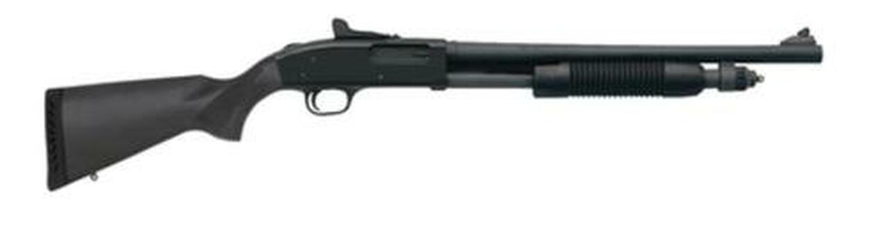 Mossberg 590A1 Pump 12 ga 18.5″ 3″ Wood Black Finish