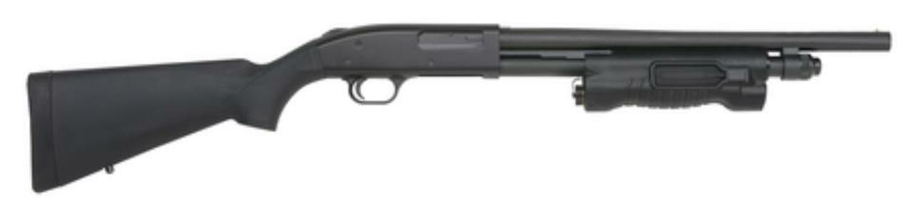 Mossberg 590A1 Pump 12g, W/Tactical Light Forend by Insight, 18″