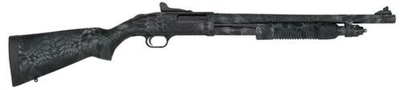 Mossberg 590A1 Pump 12ga 18.5″ 3″ Kryptek Typhon Rcvr Kryptek Typhon Stock