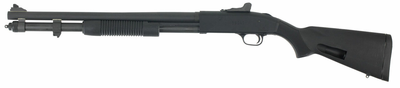 Mossberg 590A1 Tactical 12 Ga, 20″ Barrel, Ghost Ring Sights, Black, 8rd