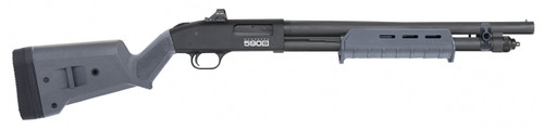 Mossberg 590S 12 Ga, 3″ Chamber 18.5″ Barrel, Gray, Holosun HS407K, 9rd