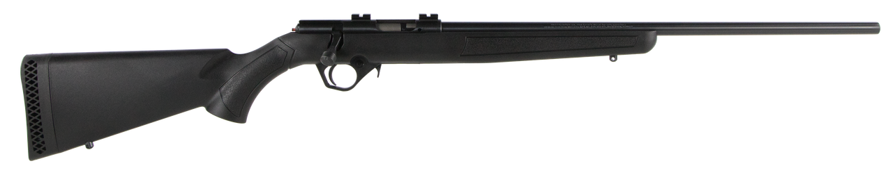 Mossberg 817 17 HMR, 21″ Blued Black Right Hand, 5 rd