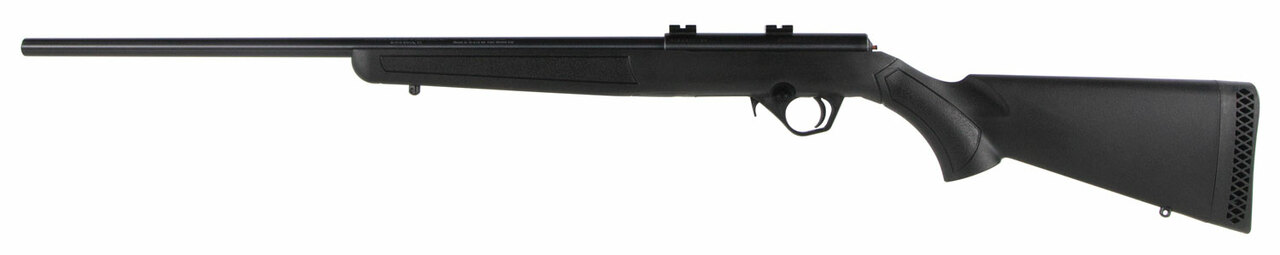 Mossberg 817 17 HMR, 21″ Blued Black Right Hand, 5 rd