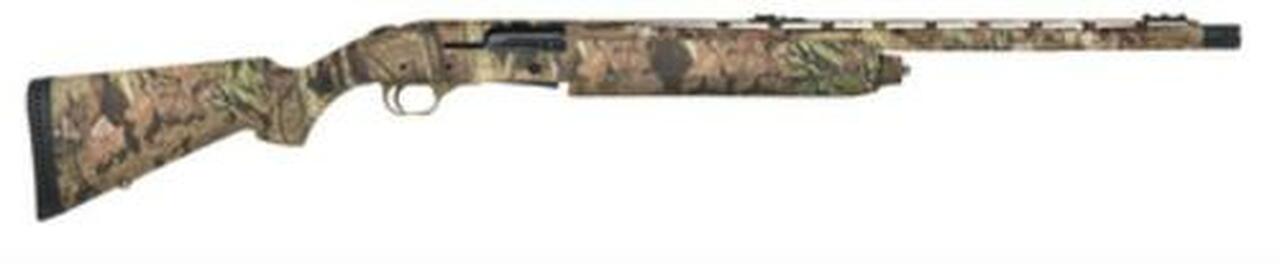 Mossberg 930 Autoloader Turkey 12 Ga, 24″ Ported Barrel Fiber Optic Sights Synthetic Stock Full Break-Up Infinity Camouflage Finish 4 Round
