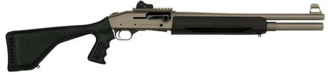 Mossberg 930 SPX 12 Ga, 18.5″ 3″ CB 7rd GRS Synthetic Stock, Pistol Grip Tan