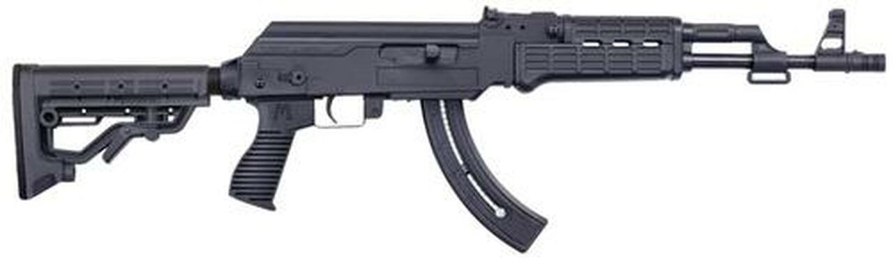 Mossberg Blaze 47 Semi Auto Rifle, .22LR, 16.5″, 25rd, Black Polymer