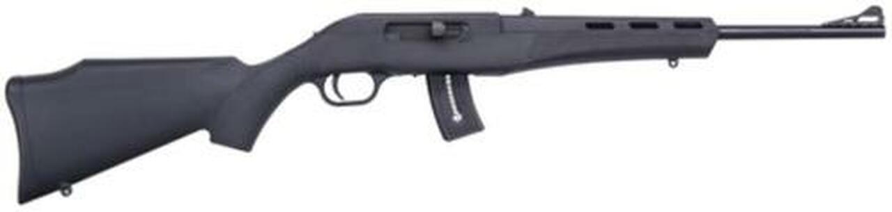Mossberg Blaze Bantam/Youth .22 LR 16.5″ Barrel Blue Finish Adjustable Sights Black Synthetic Stock 10rd