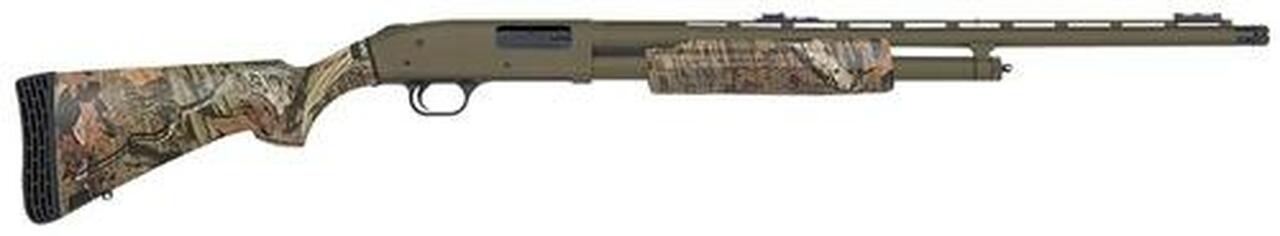 Mossberg FLEX 20ga Pump Shotgun 24″ 3″ ODGrn MO Break-Up Infinity Finish