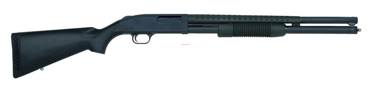 Mossberg M500 Pump Shotgun 8-Shot 12 ga, 20″ Barrel, bead sight, heat shield