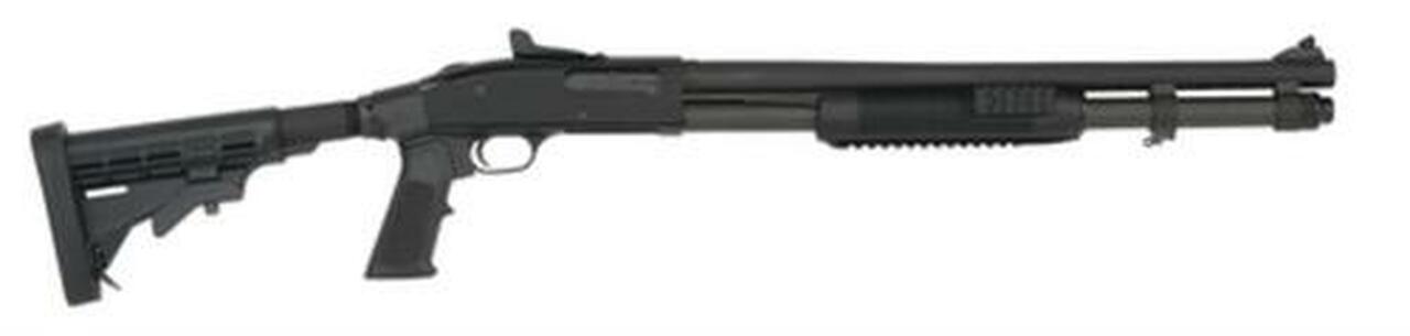 Mossberg Model 590A1 Tri-Rail 12 Ga 20″ Barrel Six-Position Adjustable Stock 8 Round