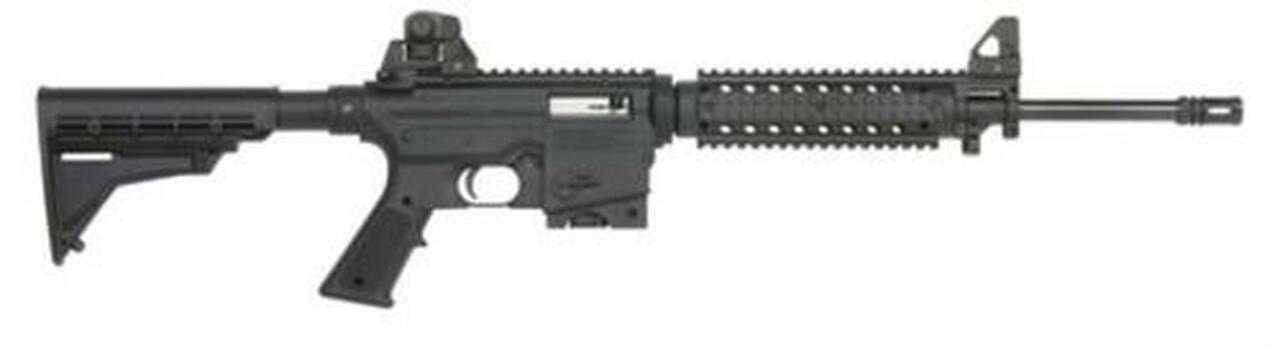 Mossberg Model 715T Tactical Flat Top .22LR, 16.25″, Muzzle Brake Adjustable Sights, 10 Round Mag