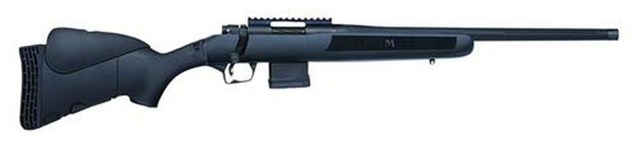 Mossberg MVP Flex Bolt 223 Remington/5.56 NATO 18.5″ Barrel, 4-Position Black Stock Blued, 10rd