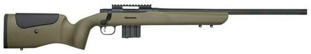 Mossberg MVP LR Bolt Action 5.56, 20 Medium Bull Fluted, 10rd, Green Synthetic