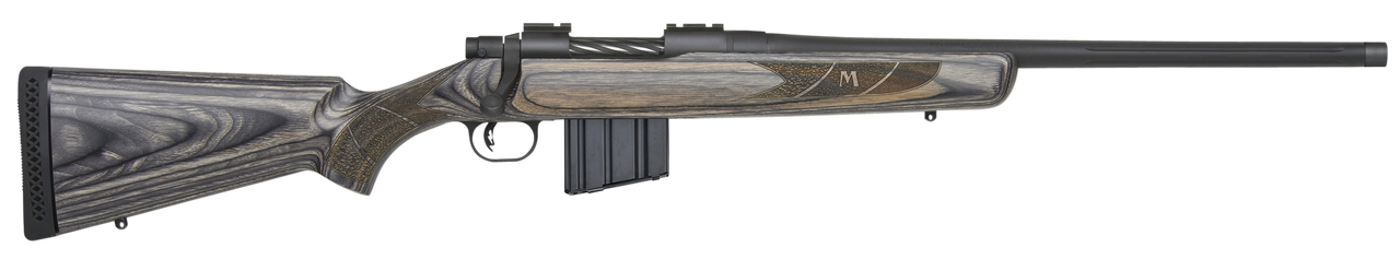 Mossberg MVP Predator 224 Valkyrie, 20″ Barrel, Black, Blued, 10rd