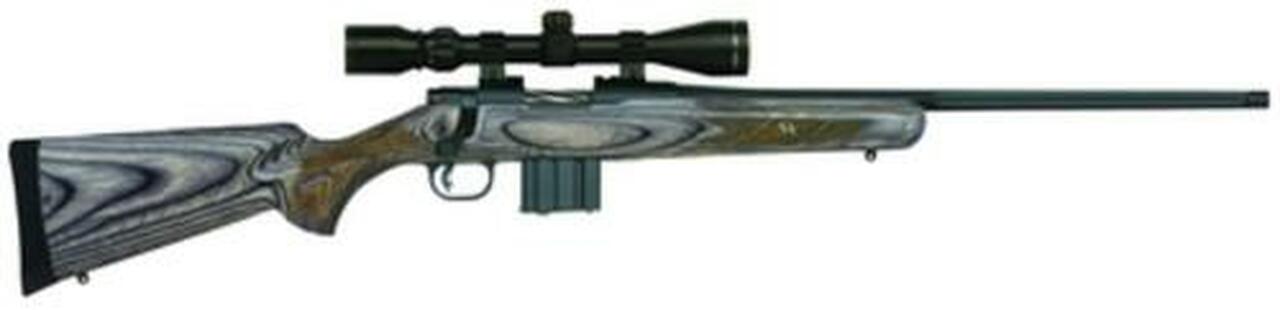 Mossberg MVP Predator 5.56 20″ Sporter Fluted Threaded Barrel, Laminate Sporter Stock 3-9x40mm Riflescope 10rd Mag