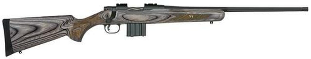 Mossberg MVP Predator Bolt 223 Rem/5.56 NATO 20″ Threaded Barrel, Lam Gry Stock Blued