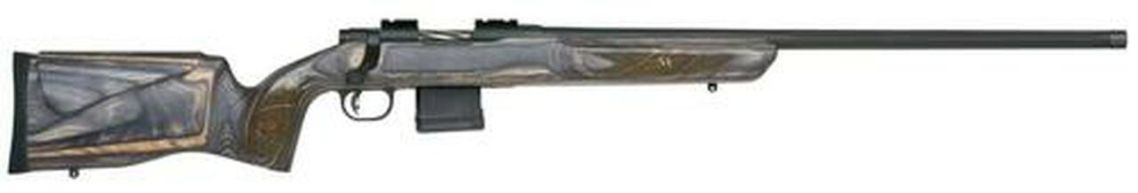 Mossberg MVP Varmint Bolt 204 Ruger 24″ Barrel, Laminate Benchrest Gray Stock, Blued, 10rd
