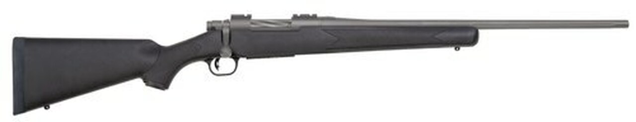 Mossberg Patriot .300 Win Mag, 22″ Barrel, Synthetic Black Stock Stainless Steel Cerakote, 3rd