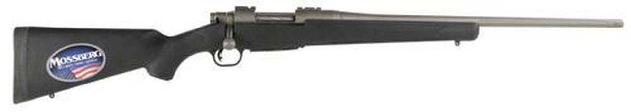 Mossberg Patriot 7mm-08 Rem, 22″ Fluted Stainless Steel Barrel, Synthetic Classic Stock, 5rd