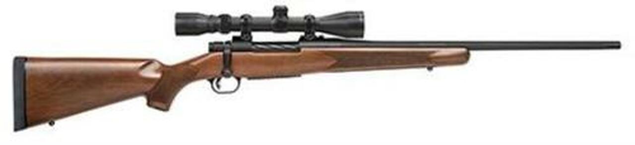 Mossberg Patriot Bolt Action .30-06, 22″, 5rd, Combo, Scope, Blued/Walnut