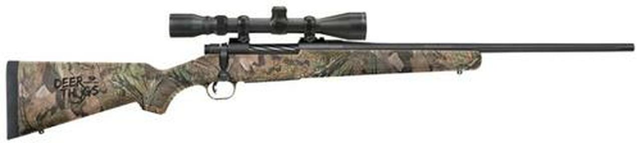 Mossberg Patriot Deer Thug Rifle, .30-06, 22″ Fluted Barrel, 5rd,, 3-9×40, Adjustable Trigger