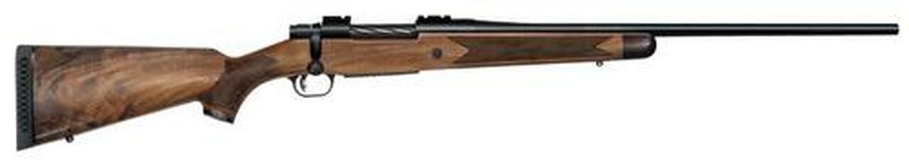 Mossberg Patriot Revere Bolt 300 Win Mag 24″ Barrel, Walnut Stock Blued, 4rd