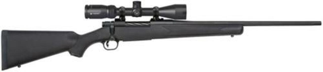 Mossberg Patriot With Vortex 3-9x40mm Riflescope .30-06 Springfield 22″ Fluted Barrel Matte Blue Finish Black Synthetic Stock 5rd