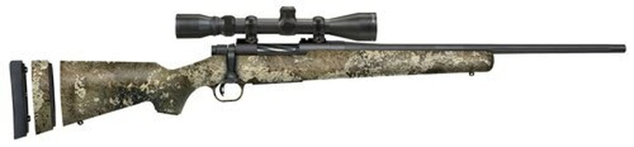 Mossberg Patriot Youth Super Bantam, .243 Win, 20″, 5rd, 3-9x40mm, Natural Camo