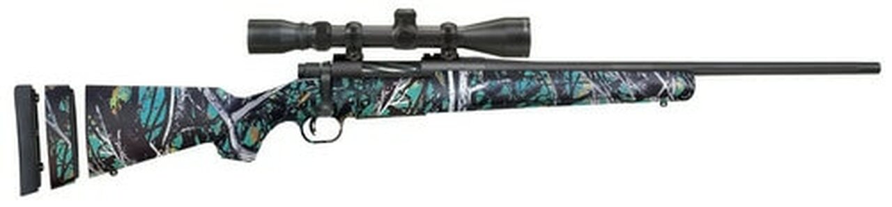Mossberg Patriot Youth Super Bantam, 6.5 Creedmoor, 20″, 5rd, 3-9x40mm, Muddy Girl Serenity