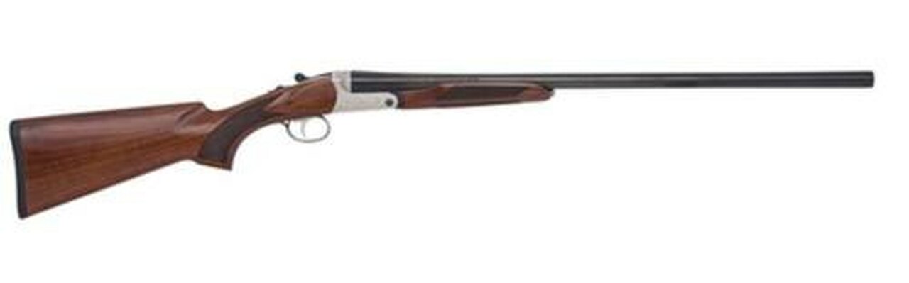 Mossberg Silver Reserve II Field Side-By-Side 12 Ga 3″ Chamber 26″ Blued Barrel Silver Receiver Walnut Stock