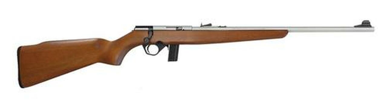 Mossberg & Sons 802 Plinkster Varmint Bolt 22LR 21″ Barrel, Hardwood Stock, 11rd
