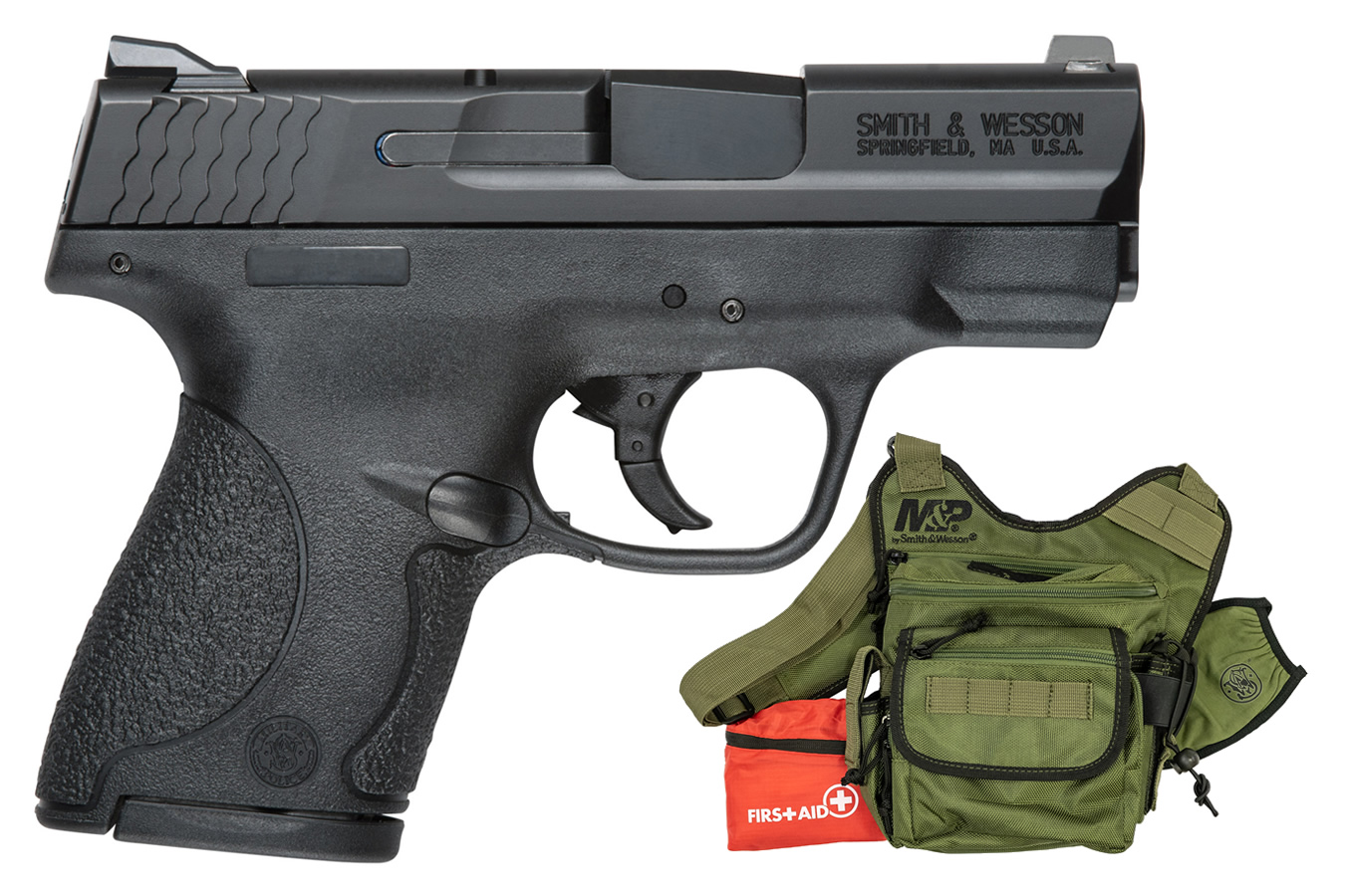 MP Shield 9mm Pistol with Bug Out Bag Bundle