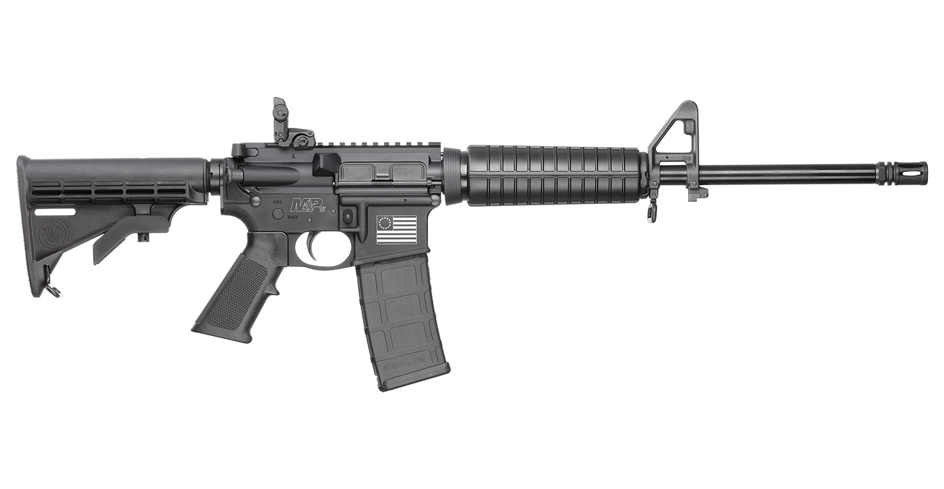 MP15 Sport II 5.56mm AR-15 with Betsy Ross Flag Reciever