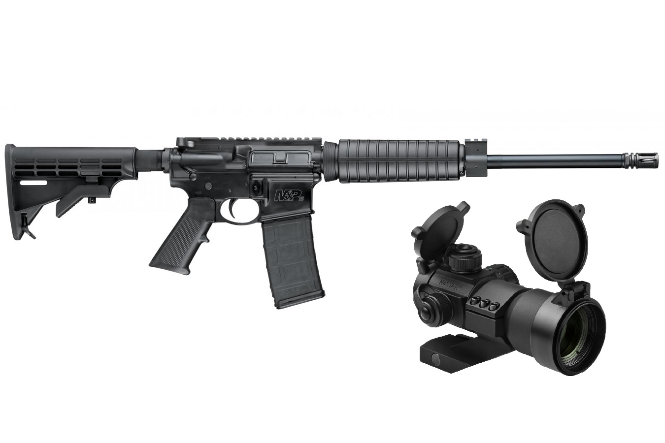 MP15 Sport II 5.56mm Rifle with NC Star 35mm Red/Green/Blue Dot Optic