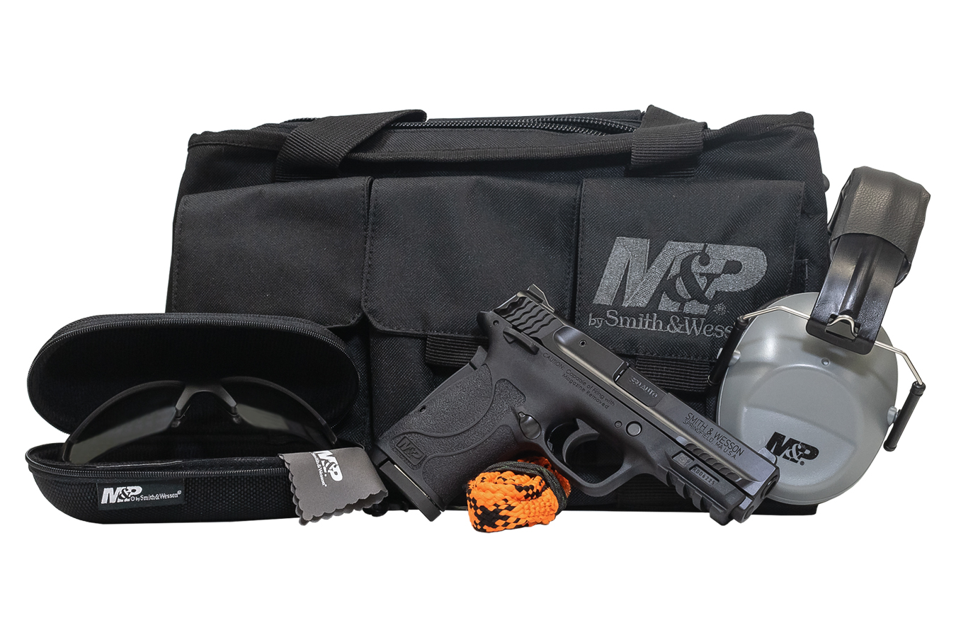 MP380 Shield EZ 380 ACP Range Kit with Handgun Case, Hearing/Eye Protection and Cleaner