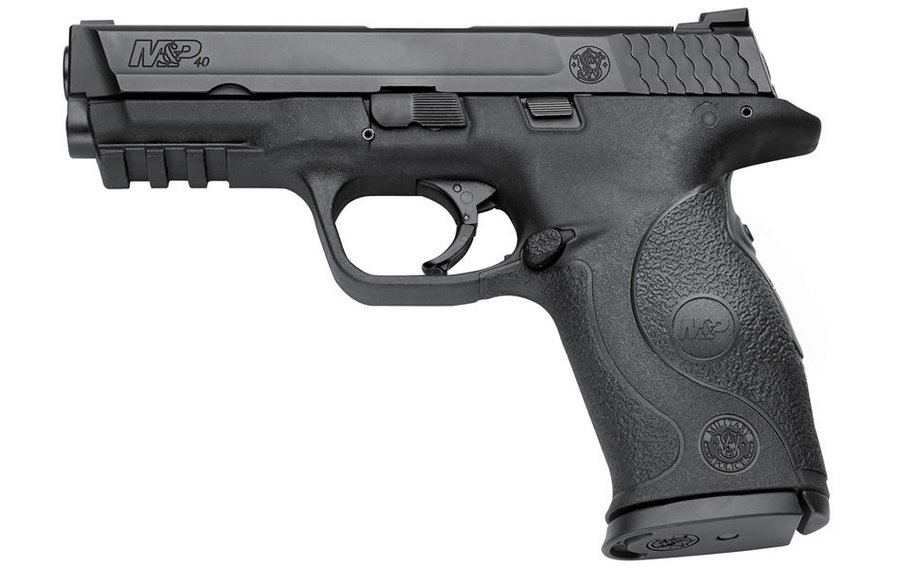 MP40 40 S&W Centerfire Pistol with Crimson Trace Lasergrip