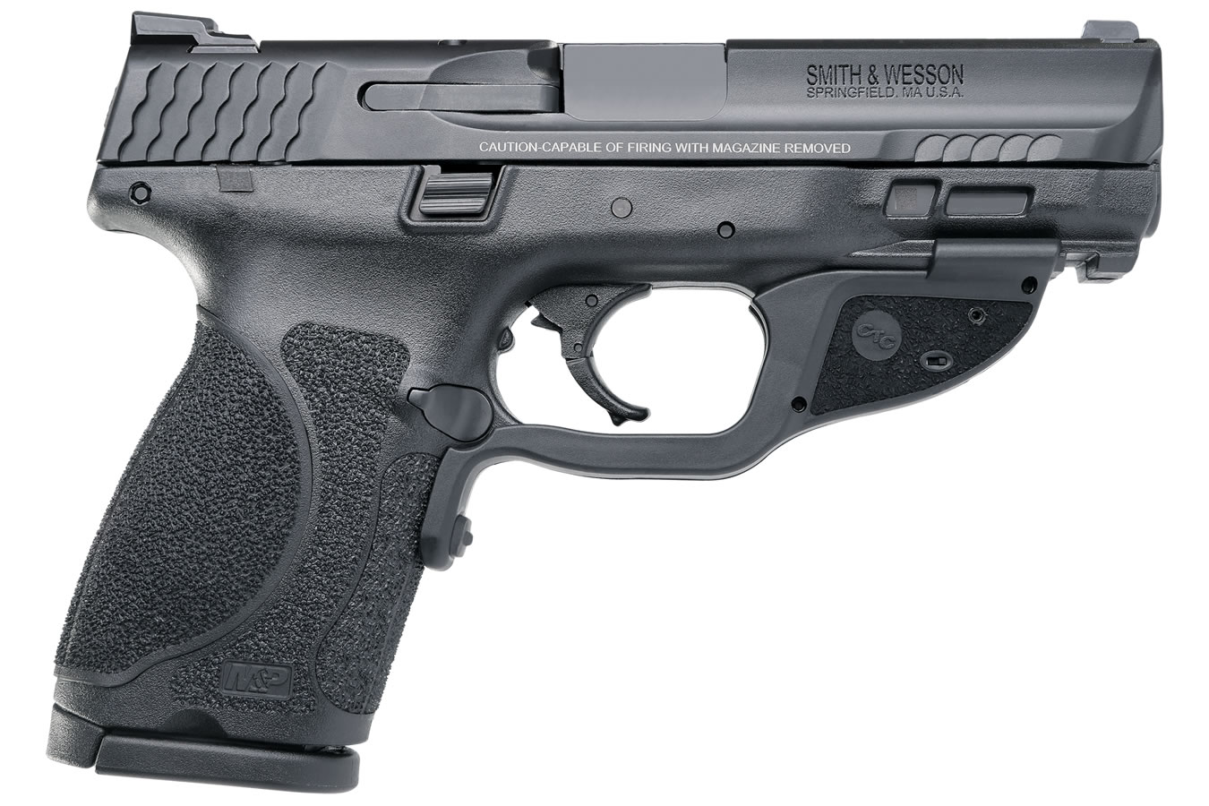 MP40 M2.0 Compact 40 S&W with Crimson Trace Green Laserguard