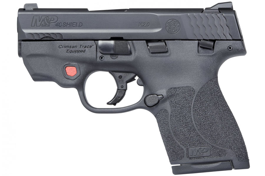 MP40 Shield M2.0 40 S&W with Crimson Trace Laser and Thumb Safety