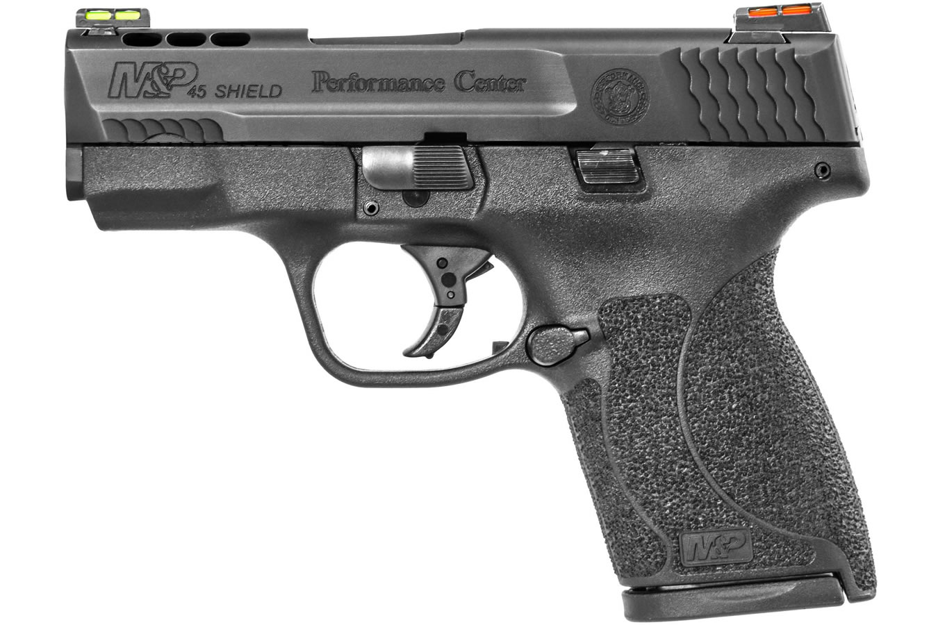 MP45 Shield Performance Center Ported 45 ACP with Hi-Viz Fiber Optic Sights