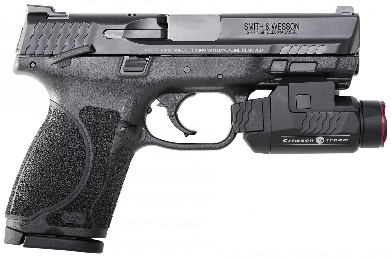 MP9 M2.0 Compact 9mm Pistol with Crimson Trace Rail Master Universal Tactical Light