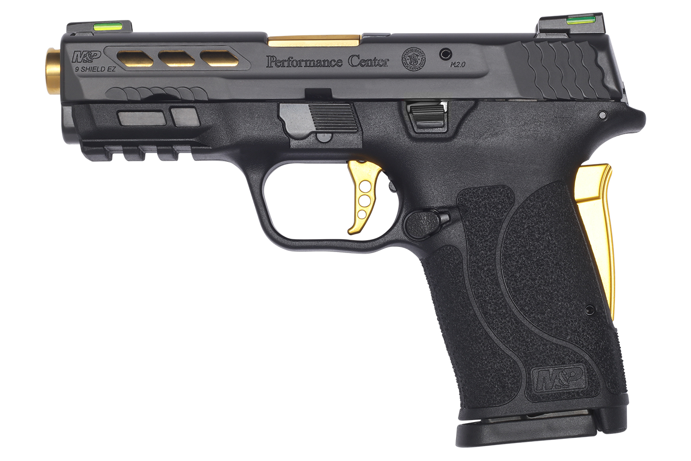 MP9 Shield EZ 9mm Performance Center Pistol with Gold Ported Barrel