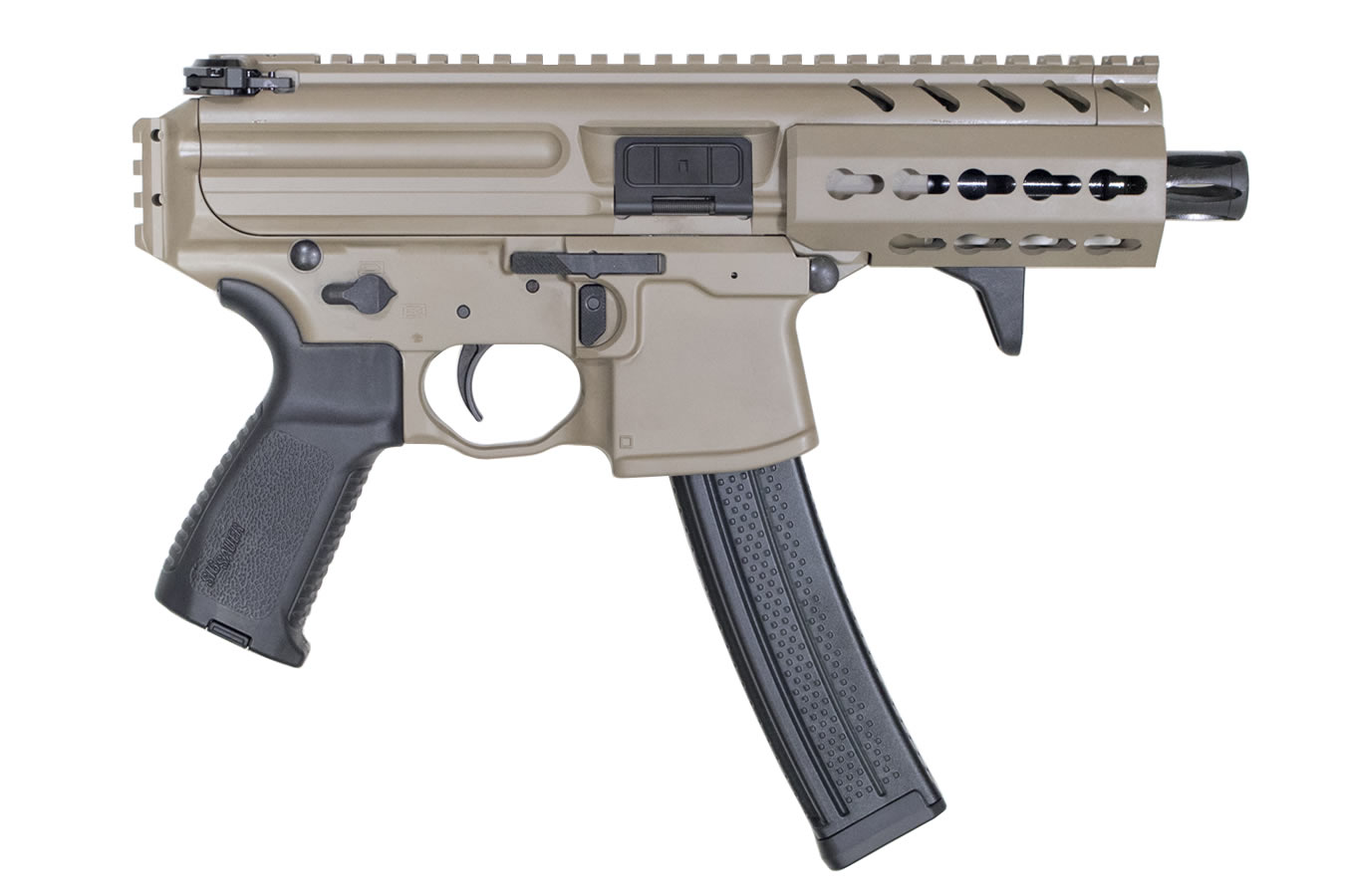 MPX 9mm Flat Dark Earth Pistol with KeyMod Rail and 4.5 Inch Barrel
