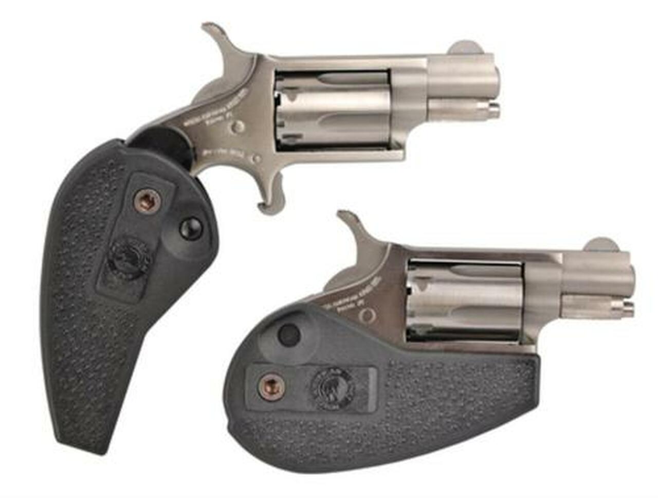 NAA HGBLR 22 Holster Grip 22LR 1.12″ 5rd Black Holster Grip SS